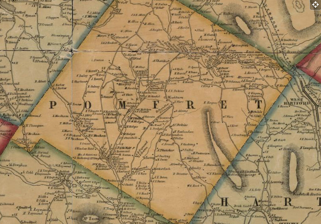 Pomfret Maps